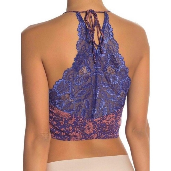🐲💙 Free People Intimately Century Lace- Contrast Brami Bralette - Picture 6 of 6